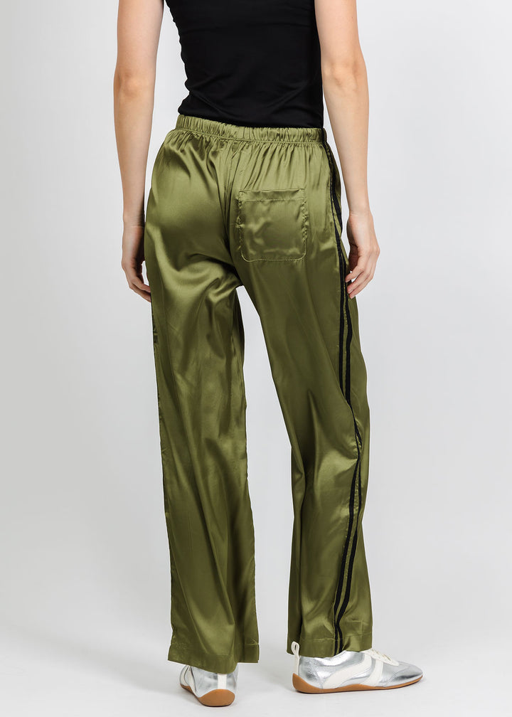 BK Vida Track Pant in Olive Black available at Barbara Katz