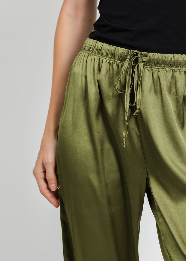 BK Vida Track Pant in Olive Black available at Barbara Katz