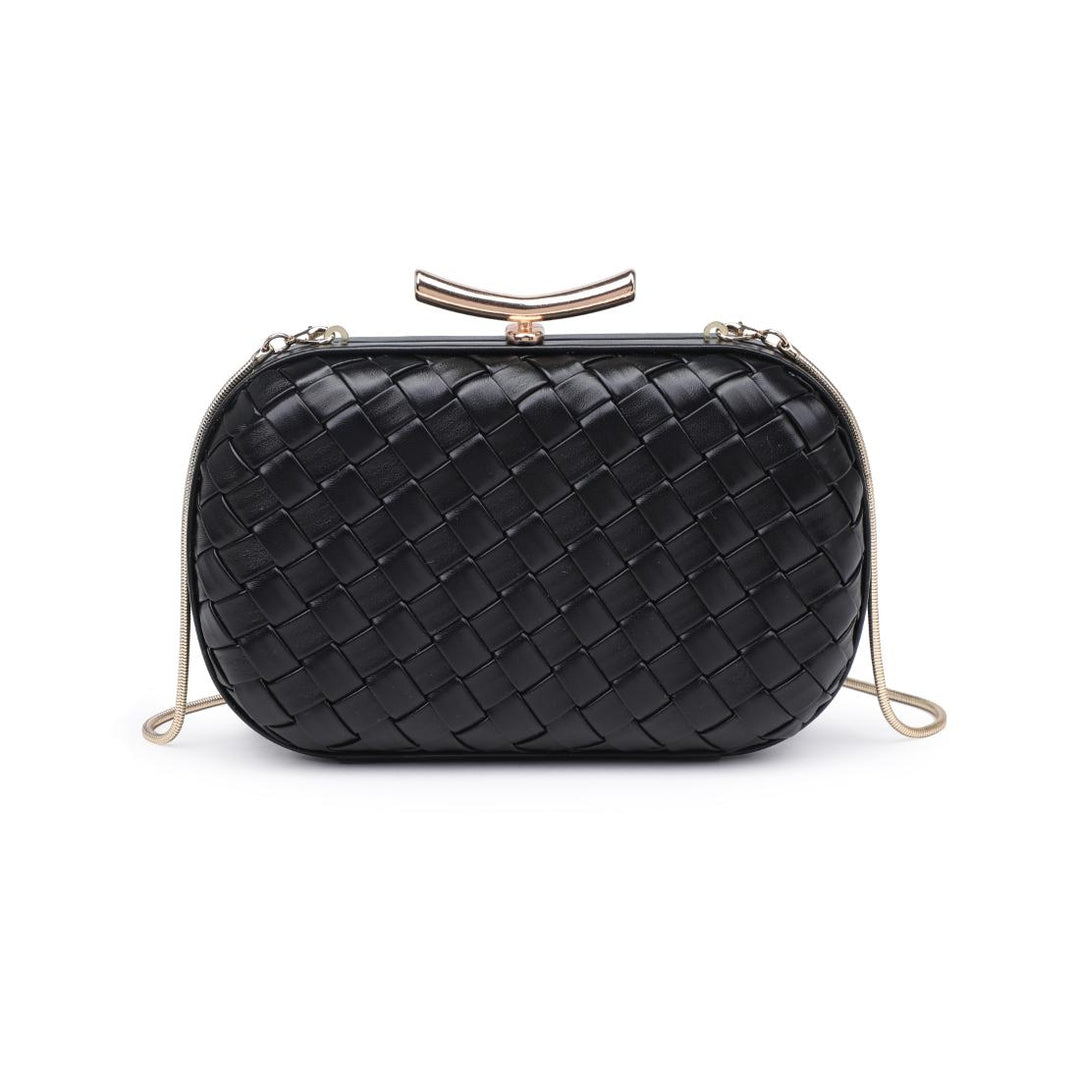 BK Allison Evening Bag in Black available at Barbara Katz