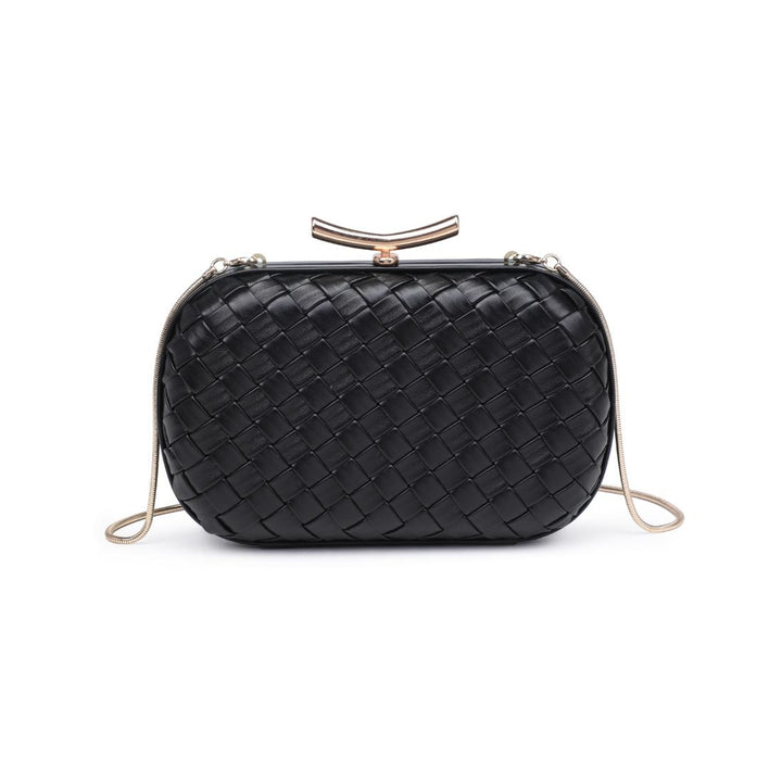 BK Allison Evening Bag in Black available at Barbara Katz