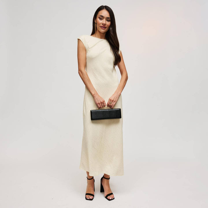 BK Banks Clutch Bag in Black available at Barbara Katz