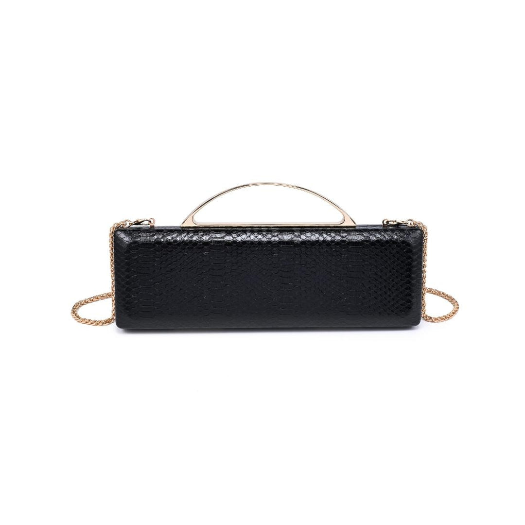 BK Banks Clutch Bag in Black available at Barbara Katz