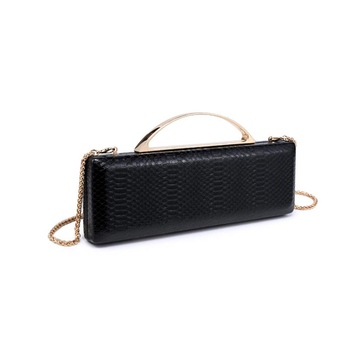 BK Banks Clutch Bag in Black available at Barbara Katz