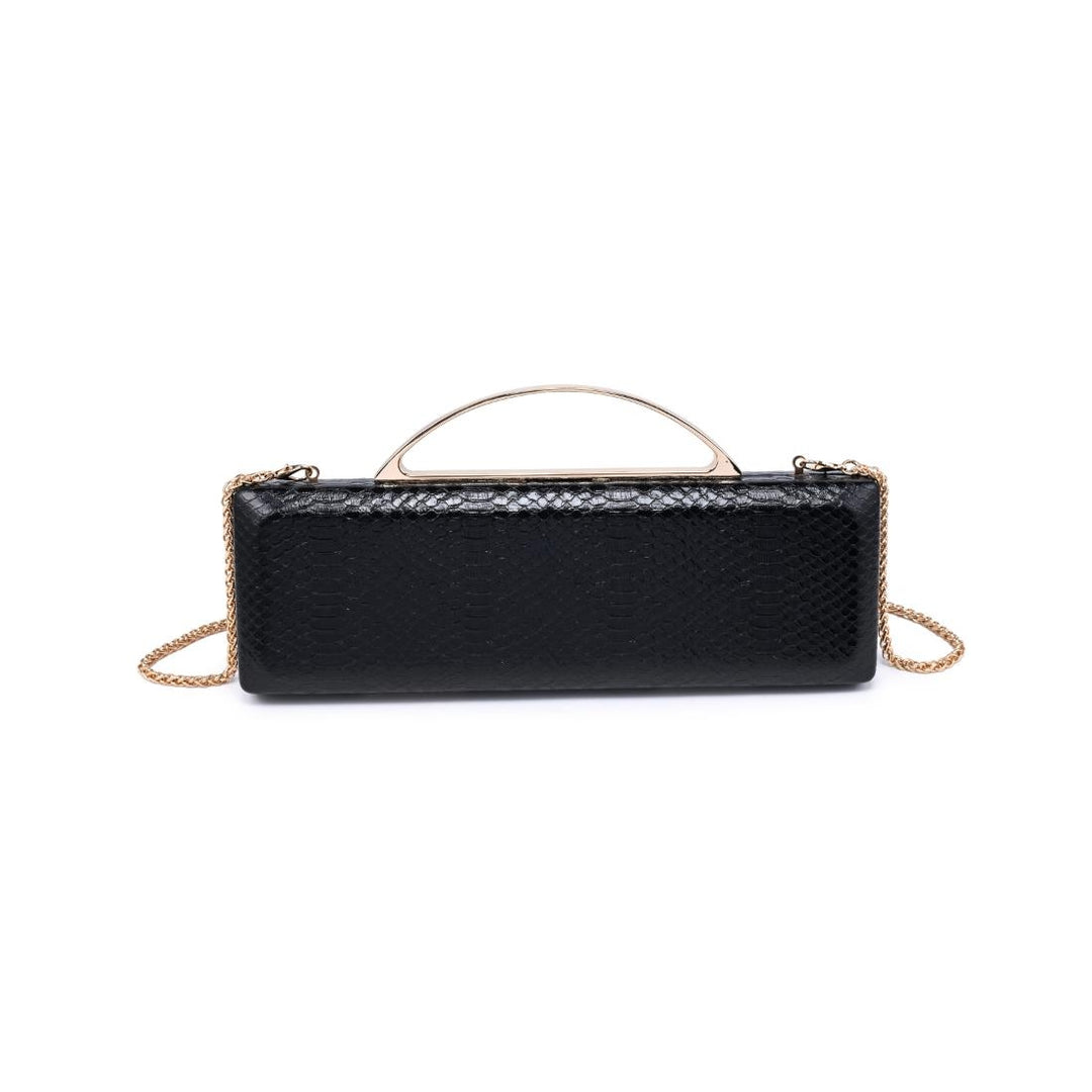 BK Banks Clutch Bag in Black available at Barbara Katz
