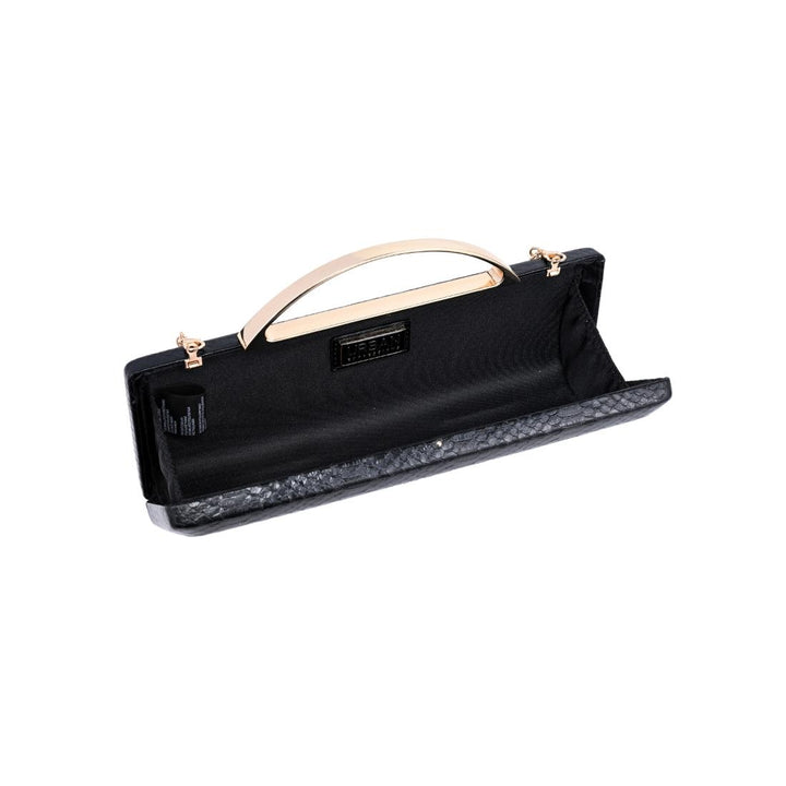 BK Banks Clutch Bag in Black available at Barbara Katz