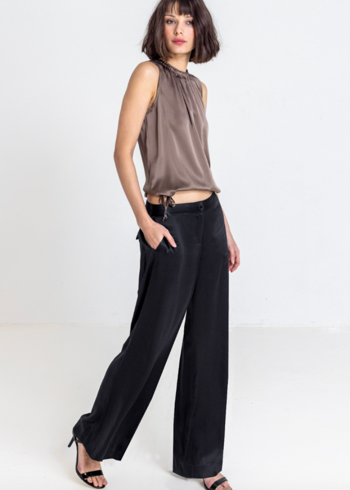 BK Go Piazza Pant in Black available at Barbara Katz