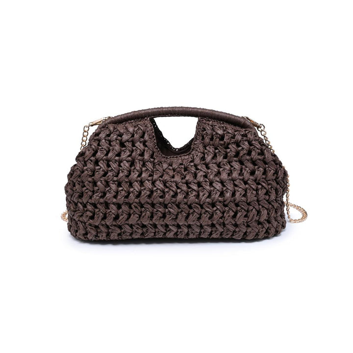 BK Handbags Abigail Crossbody Bag in Chocolate available at Barbara Katz