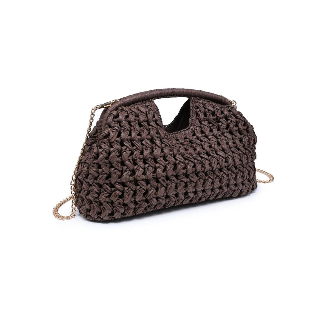 BK Handbags Abigail Crossbody Bag in Chocolate available at Barbara Katz