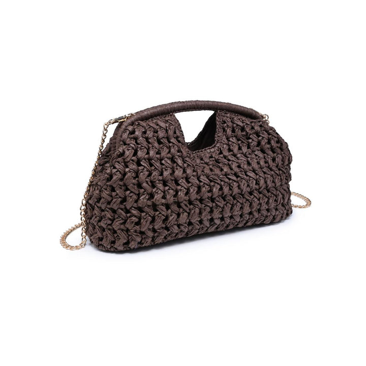 BK Handbags Abigail Crossbody Bag in Chocolate available at Barbara Katz