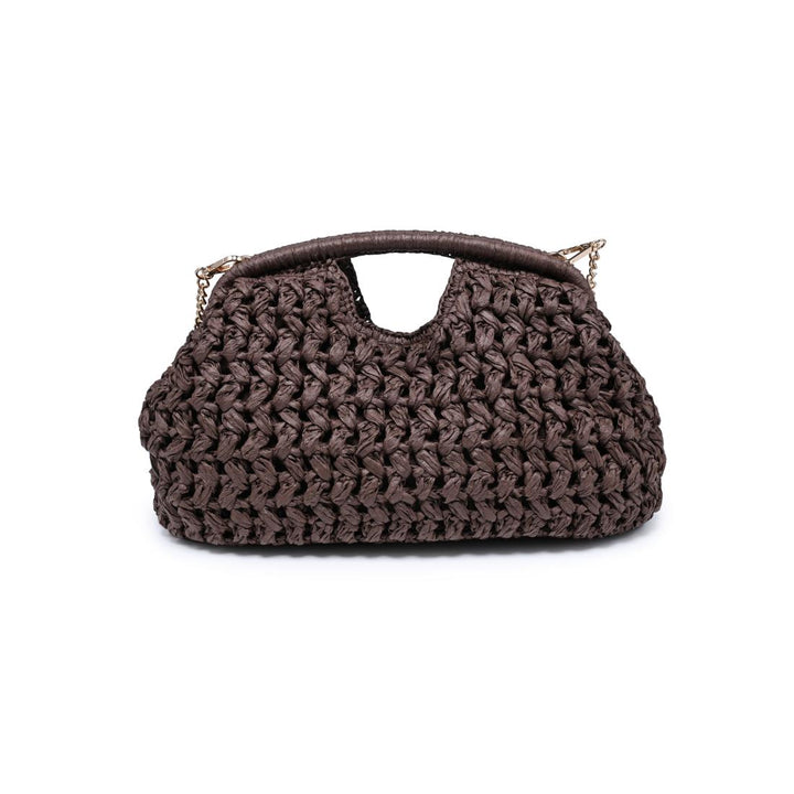 BK Handbags Abigail Crossbody Bag in Chocolate available at Barbara Katz