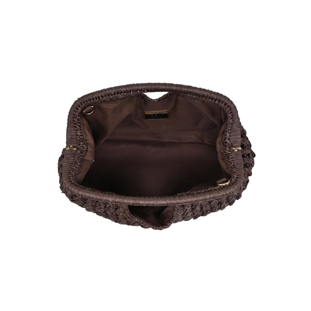 BK Handbags Abigail Crossbody Bag in Chocolate available at Barbara Katz