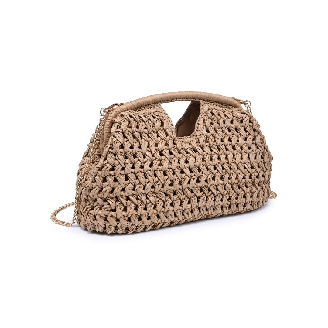 BK Handbags Abigail Crossbody Bag in Natural available at Barbara Katz