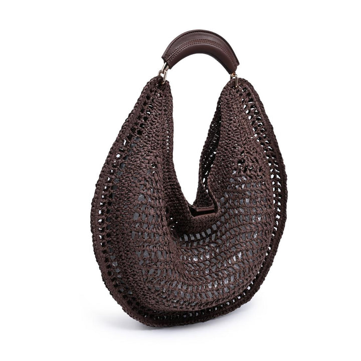 BK Handbags Camden Hobo Bag in Chocolate available at Barbara Katz