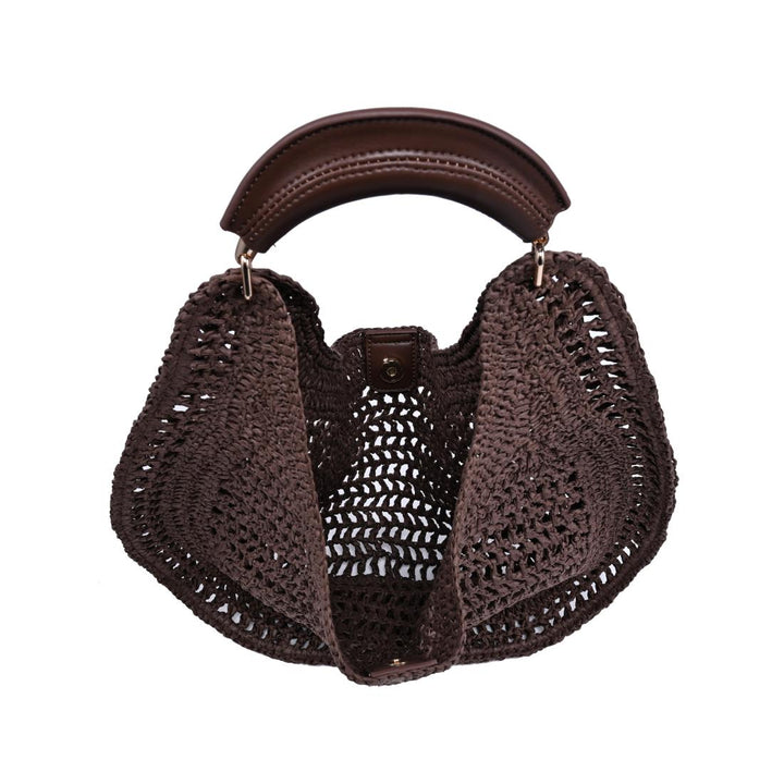 BK Handbags Camden Hobo Bag in Chocolate available at Barbara Katz