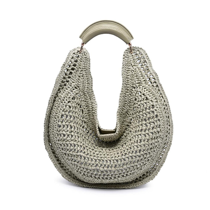BK Handbags Camden Hobo Bag in Sage available at Barbara Katz