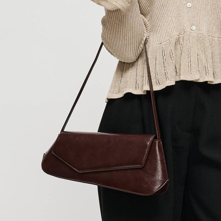 BK Mett Shoulder Bag in Espresso available at Barbara Katz