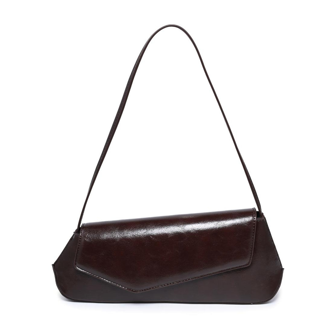 BK Mett Shoulder Bag in Espresso available at Barbara Katz