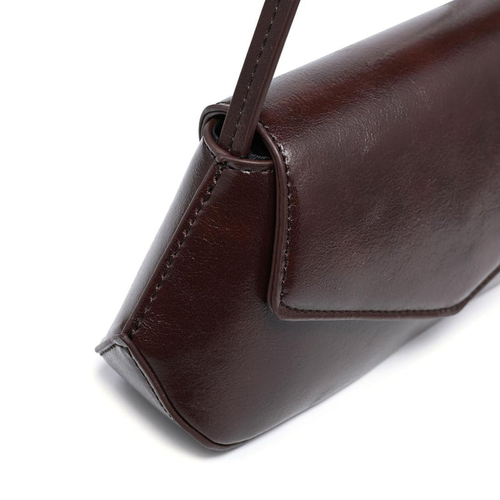 BK Mett Shoulder Bag in Espresso available at Barbara Katz
