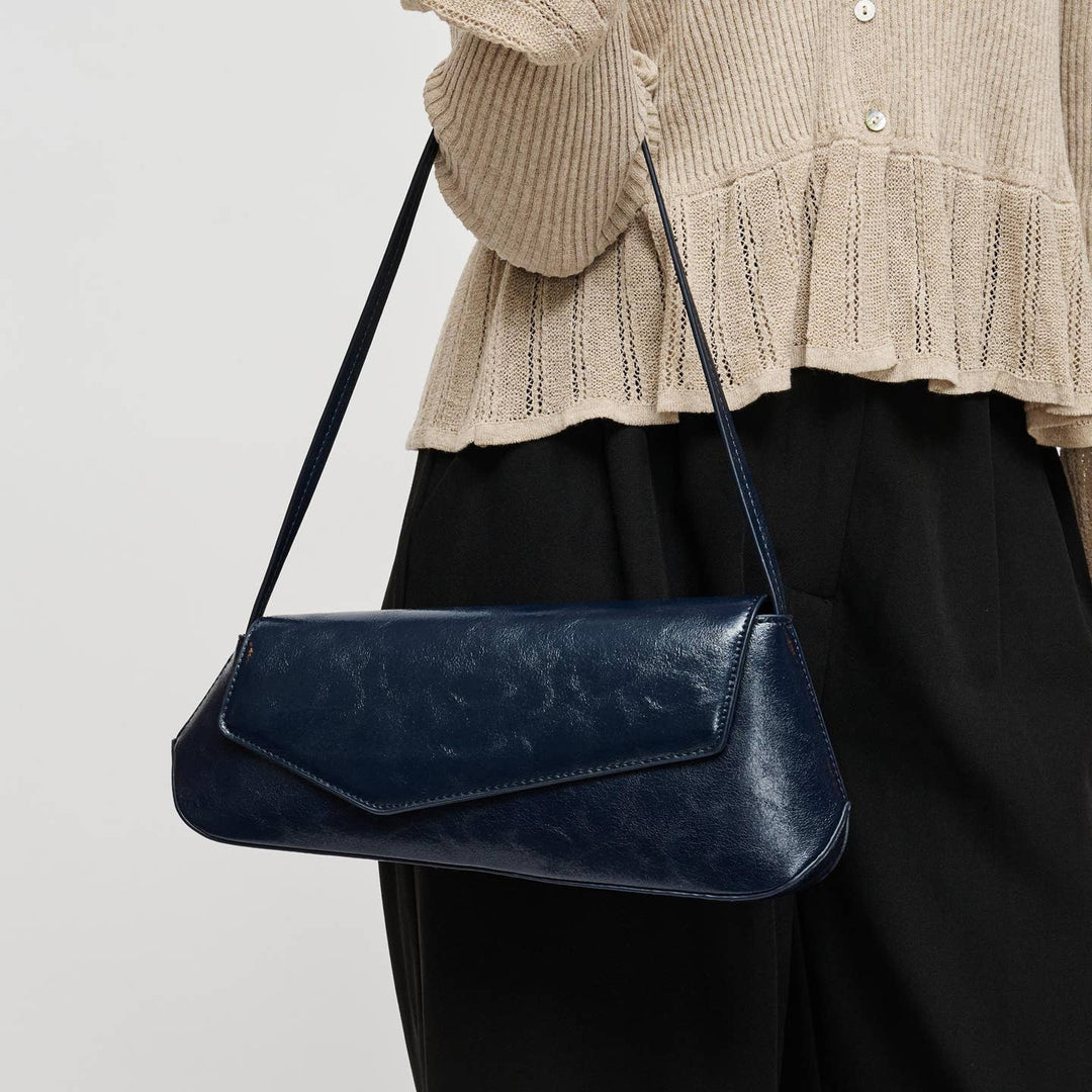 BK Mett Shoulder Bag in Midnight available at Barbara Katz
