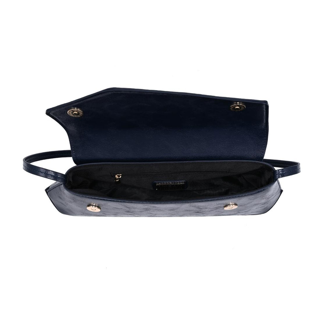 BK Mett Shoulder Bag in Midnight available at Barbara Katz