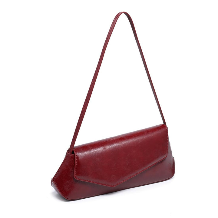 BK Mett Shoulder Bag in Wine available at Barbara Katz