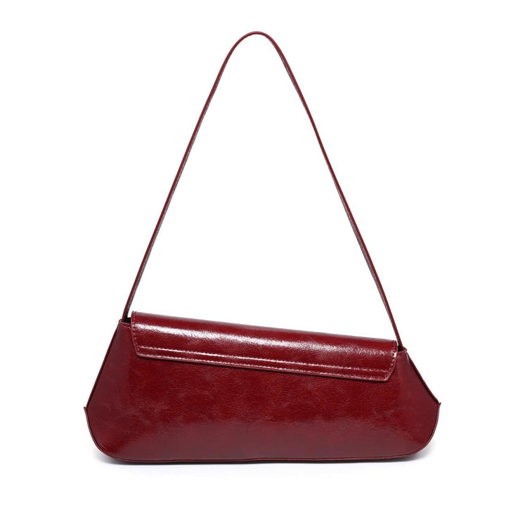 BK Mett Shoulder Bag in Wine available at Barbara Katz