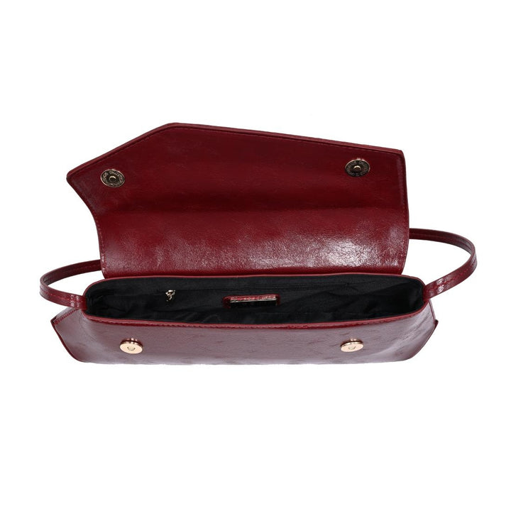 BK Mett Shoulder Bag in Wine available at Barbara Katz