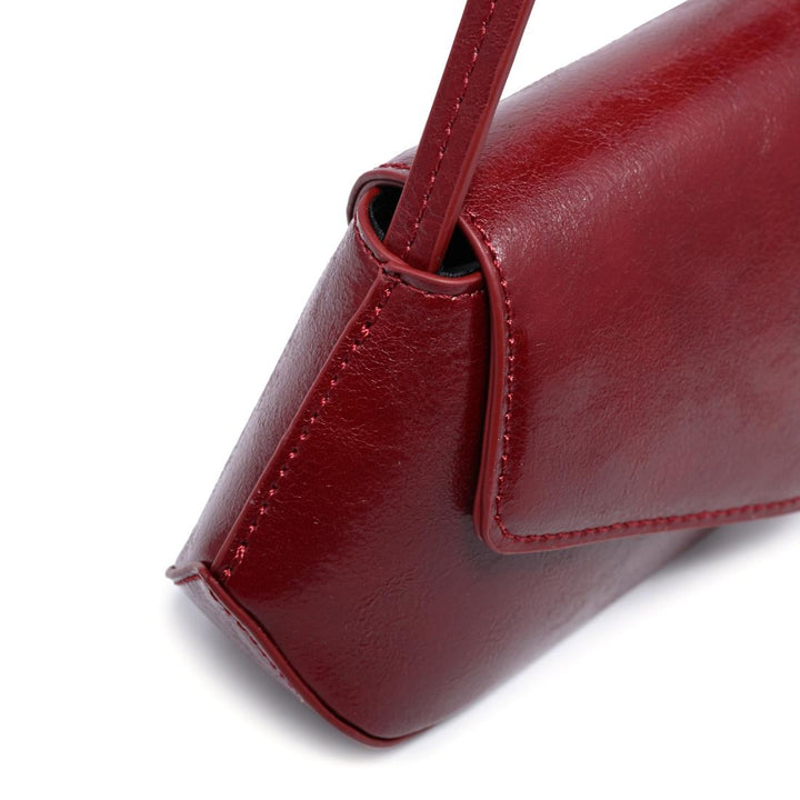 BK Mett Shoulder Bag in Wine available at Barbara Katz