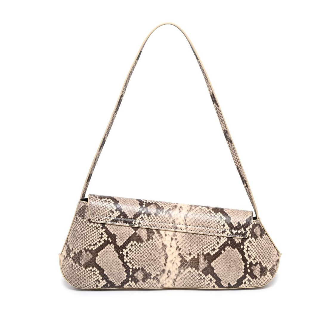 BK Mett Snake Shoulder Bag in Natural Multi available at Barbara Katz