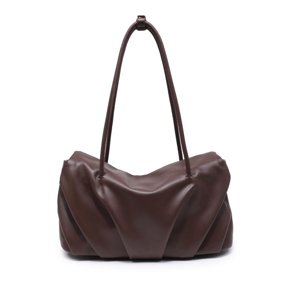 BK Ryker Satchel Bag in Chocolate available at Barbara Katz