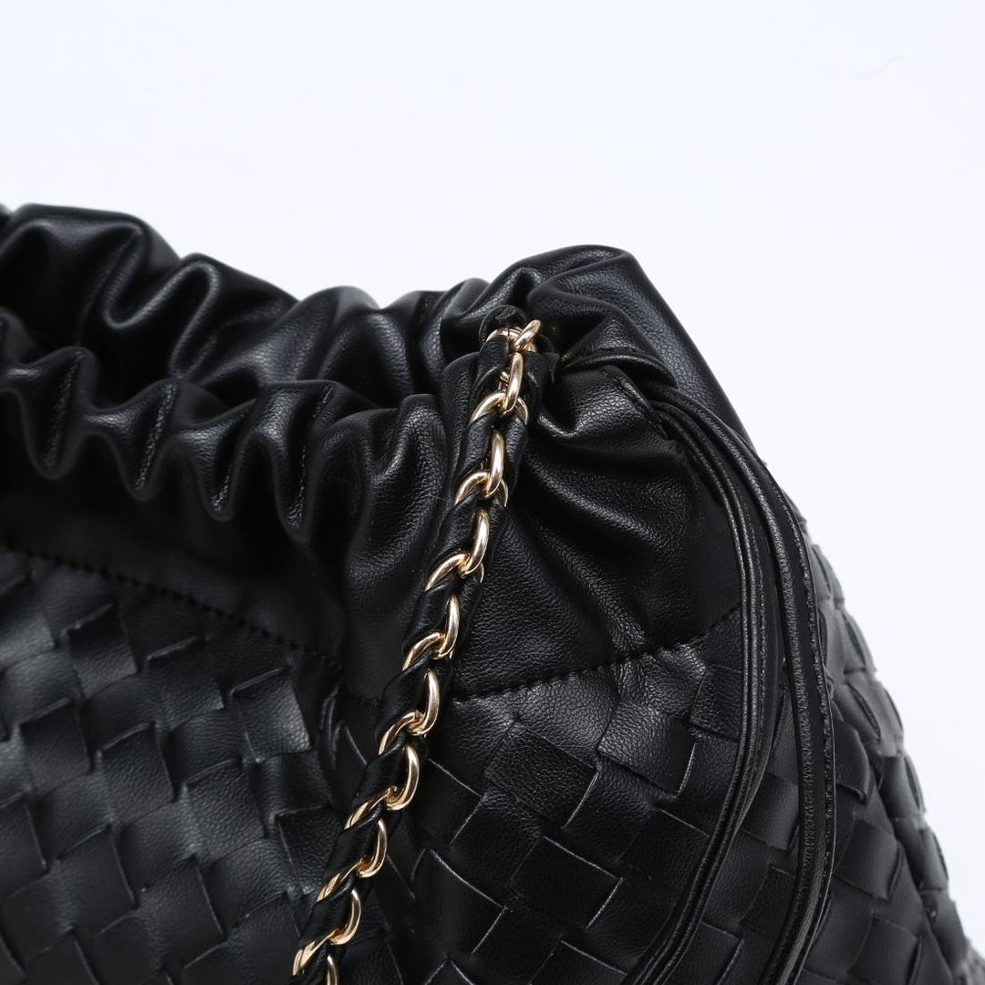 BK Sawyer Shoulder Bag in Black available at Barbara Katz