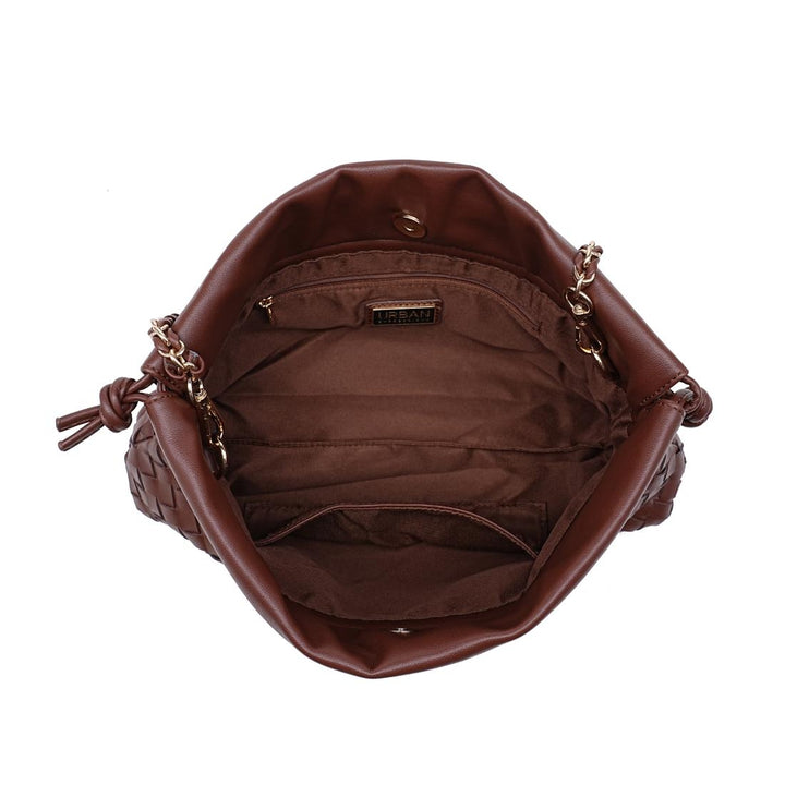 BK Sawyer Shoulder Bag in Brown available at Barbara Katz
