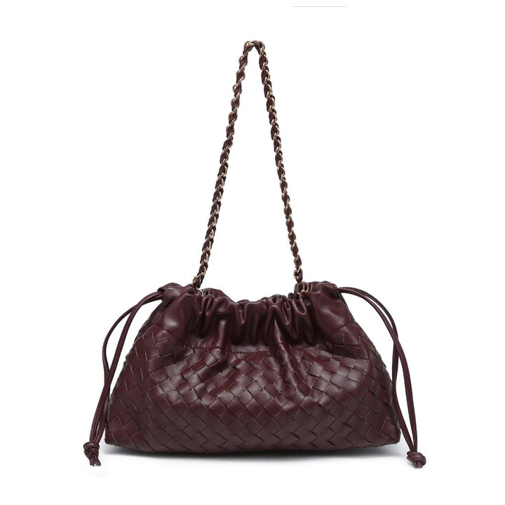BK Sawyer Shoulder Bag in Burgundy available at Barbara Katz