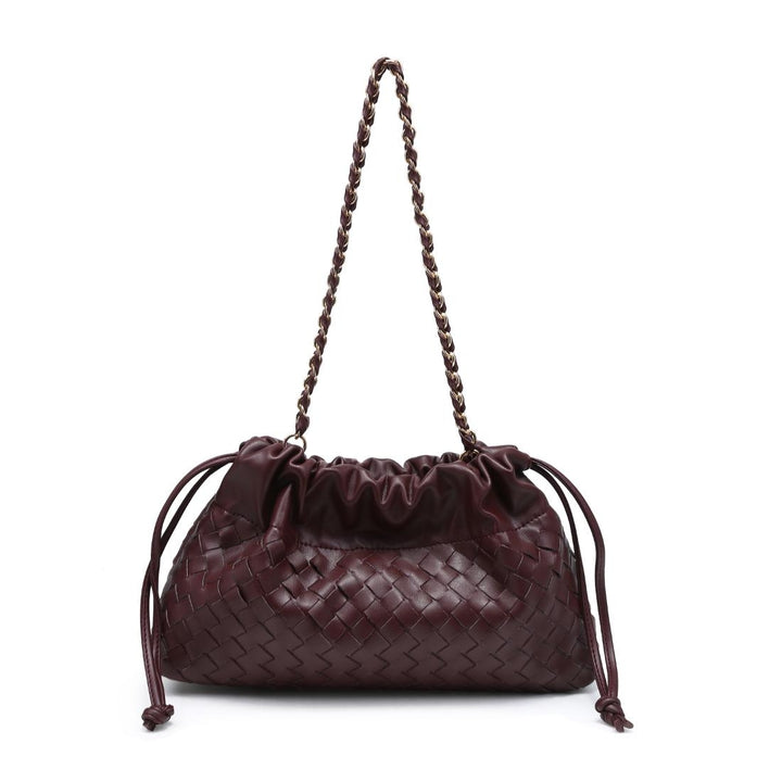 BK Sawyer Shoulder Bag in Burgundy available at Barbara Katz