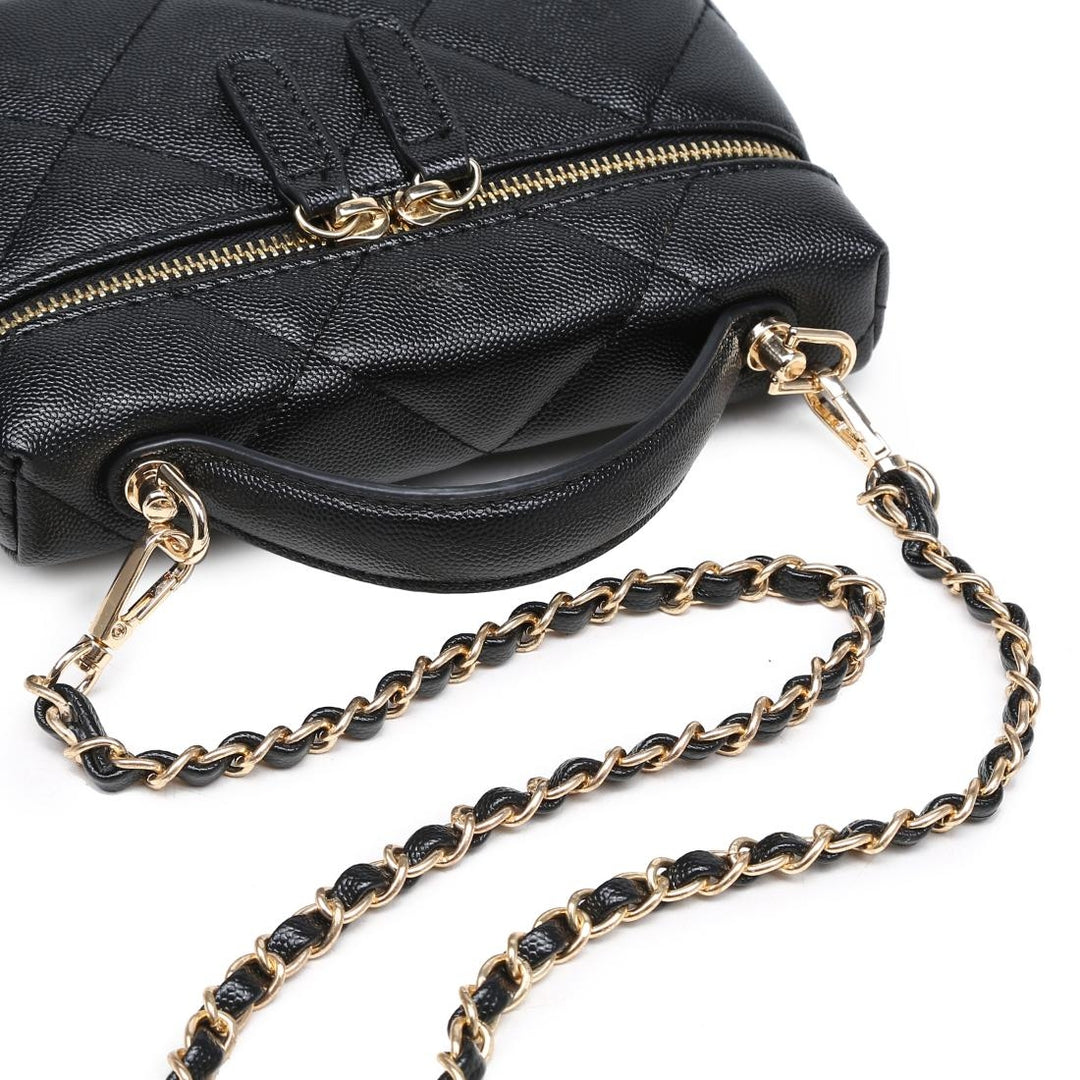 BK Snow Crossbody Bag in Black available at Barbara Katz