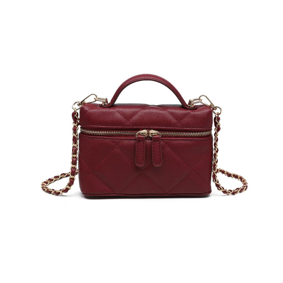 BK Snow Crossbody Bag in Burgundy available at Barbara Katz