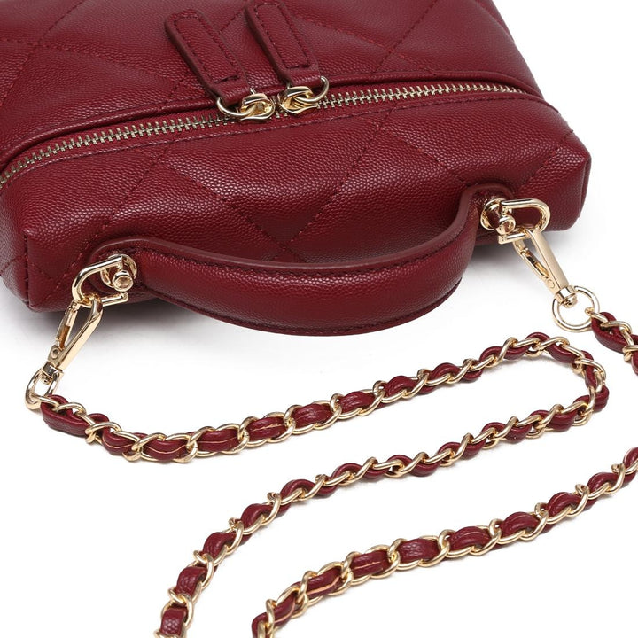 BK Snow Crossbody Bag in Burgundy available at Barbara Katz