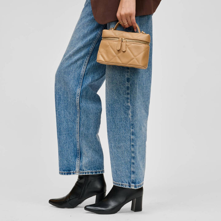 BK Snow Crossbody Bag in Natural available at Barbara Katz