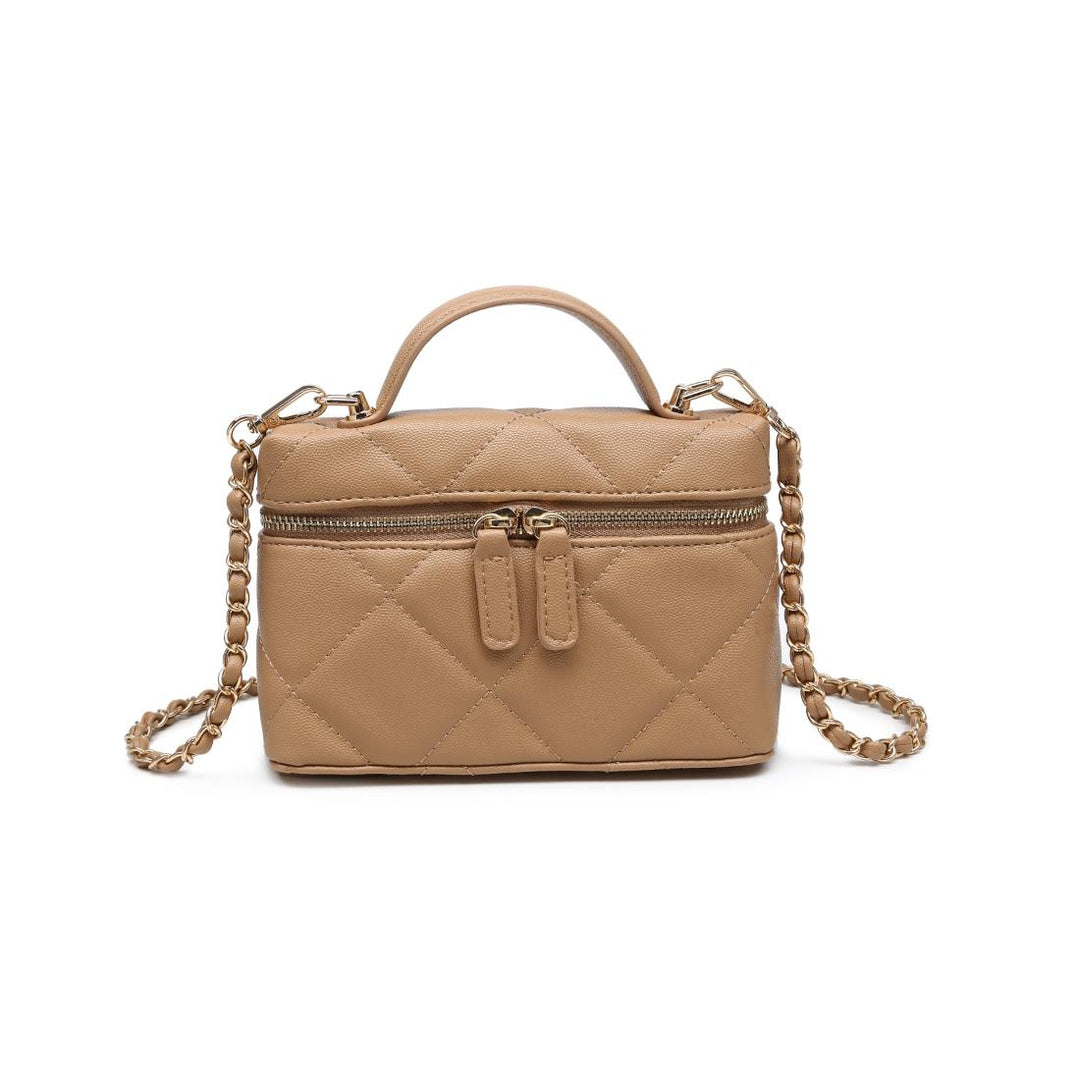 BK Snow Crossbody Bag in Natural available at Barbara Katz