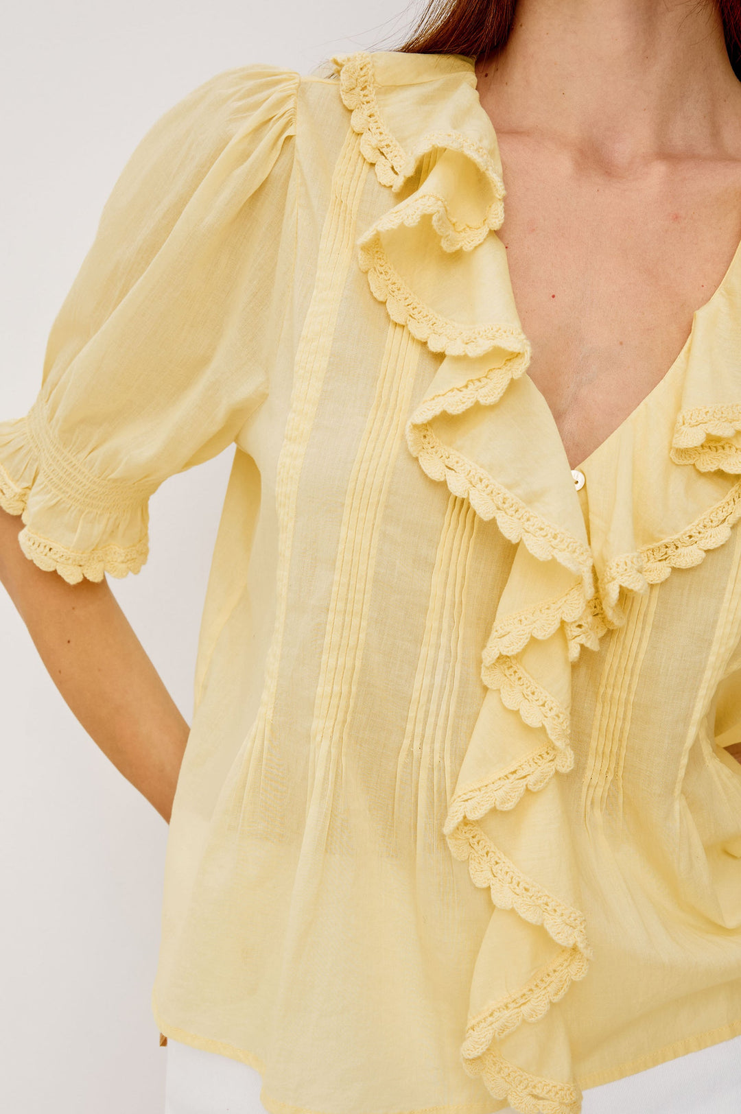 Rails Bloom Blouse in Sunshine available at Barbara Katz