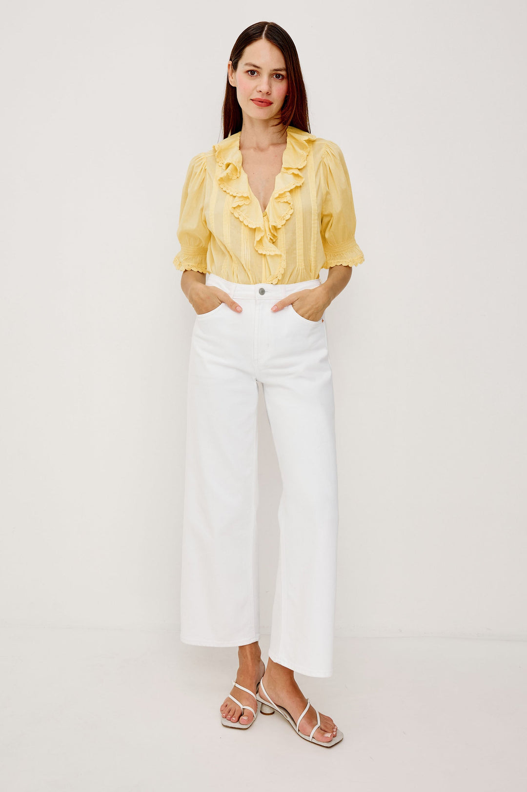 Rails Bloom Blouse in Sunshine available at Barbara Katz