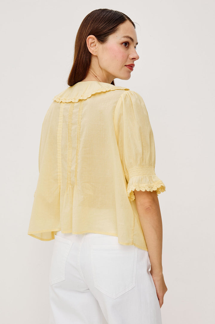 Rails Bloom Blouse in Sunshine available at Barbara Katz
