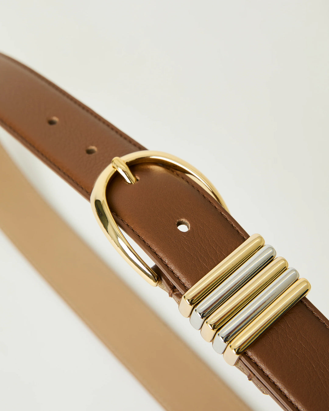 B-Low The Belt Romy Leather Belt in Tobacco Gold available at Barbara Katz