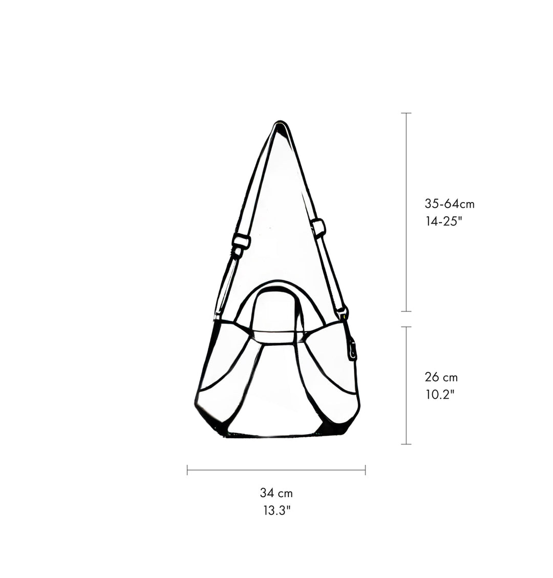 Daniella Lehavi Bali Satchel Bag measurements