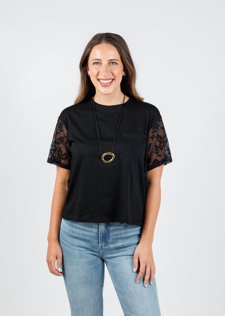 BK Lauri Top in Black available at Barbara Katz