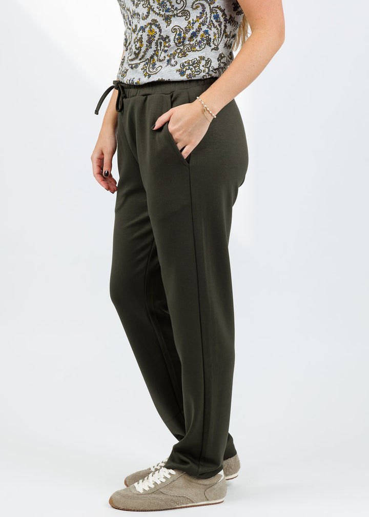 BK Milika Sweatpants in Army available at Barbara Katz