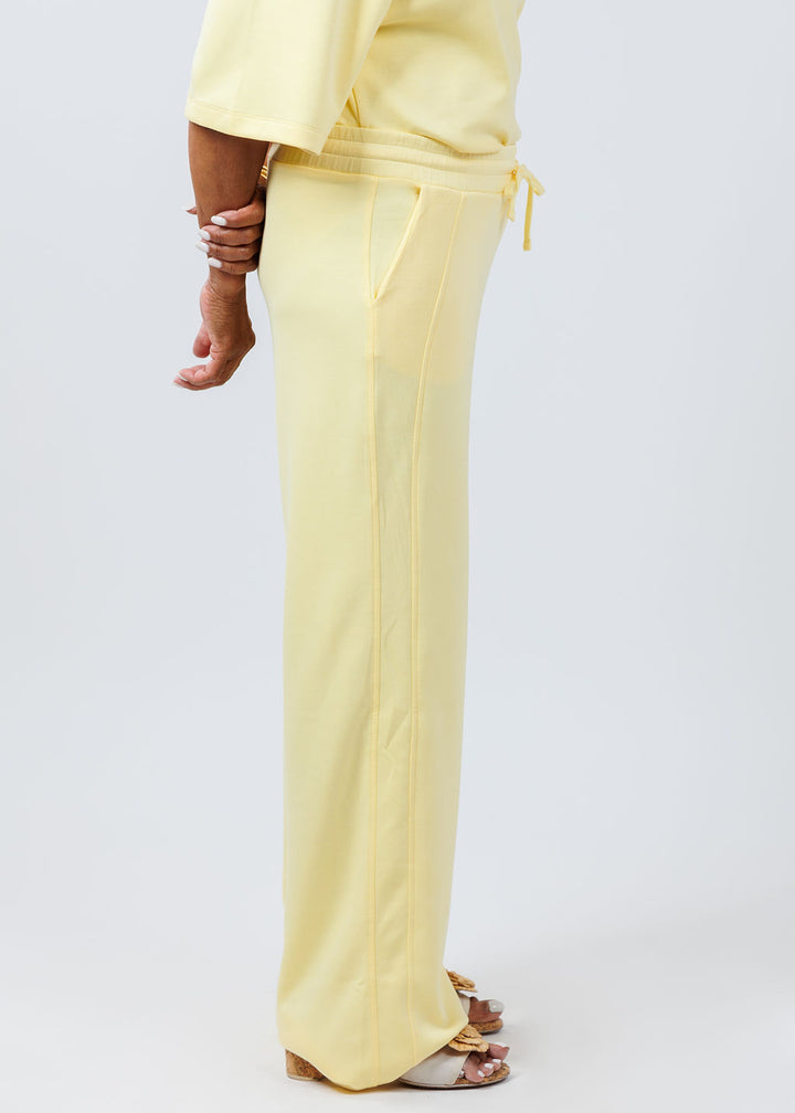 BK Roci Sweatpants in Creamy Yellow available at Barbara Katz