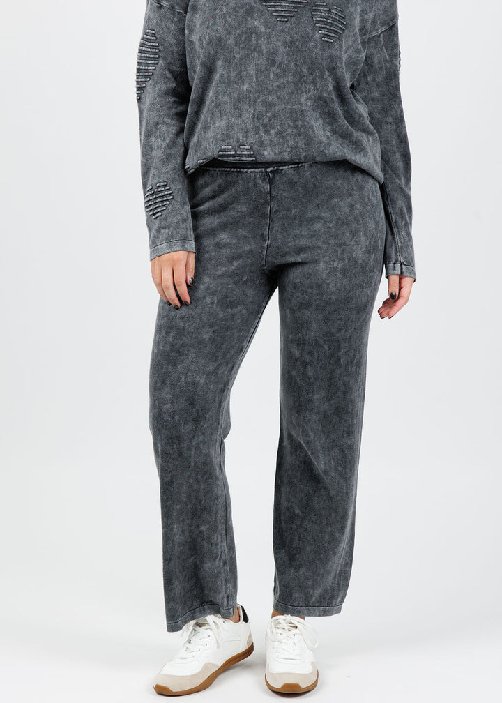 BK Amelia Sweatpants in Charcoal available at Barbara Katz