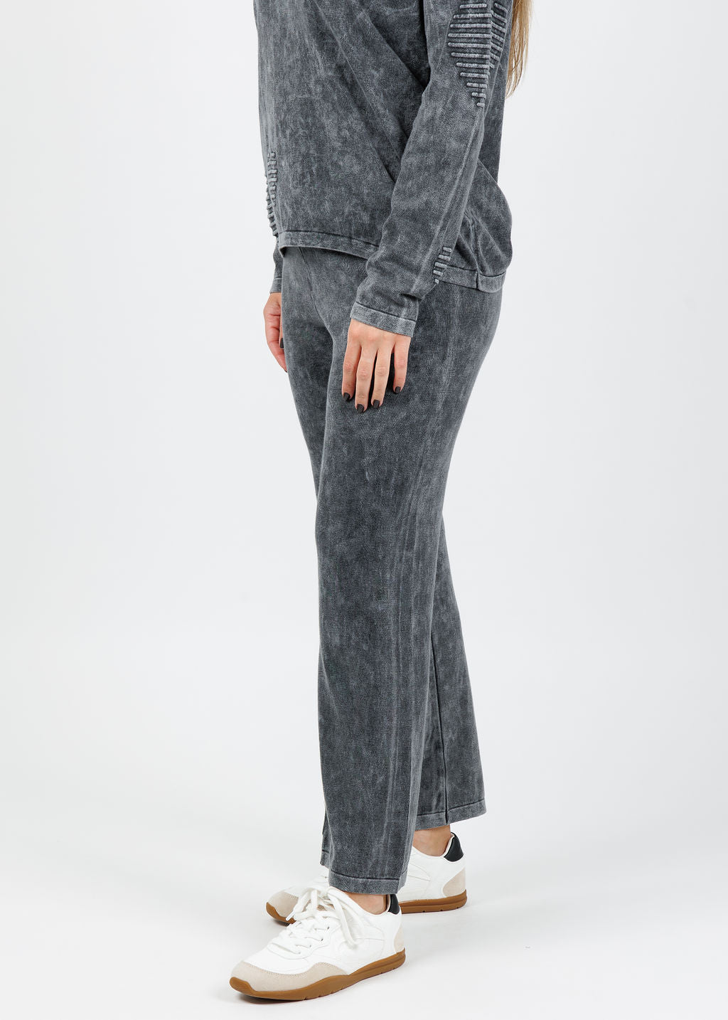 BK Amelia Sweatpants in Charcoal available at Barbara Katz