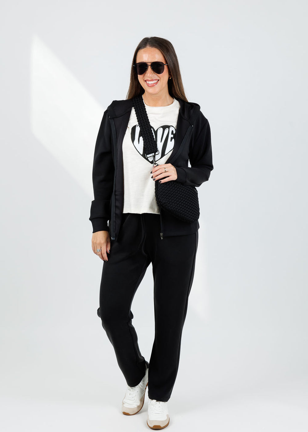 BK Milika Sweatpants in Black available at Barbara Katz